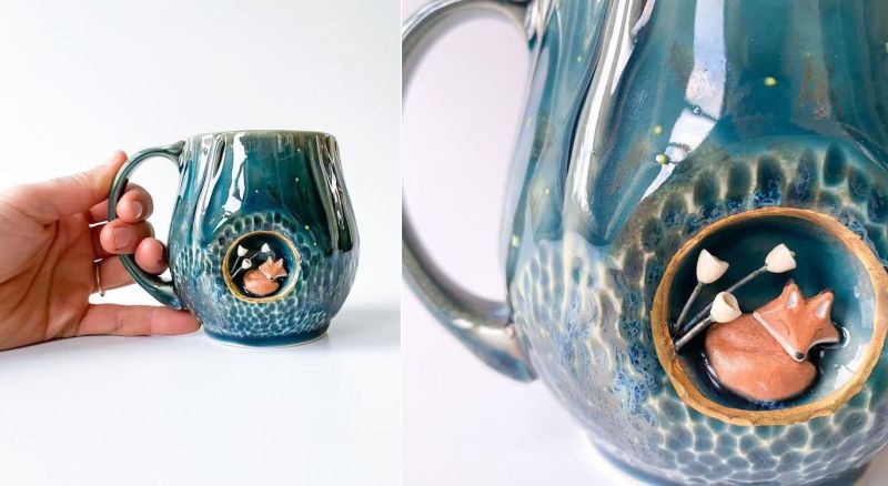 Check out Artistic Coffee Mugs by Brook Knippa of AP Curiosities