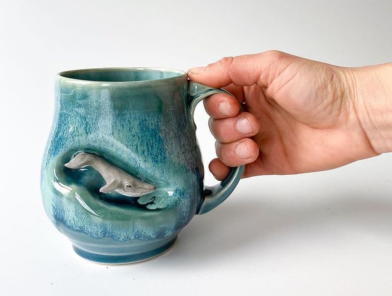 Check out Artistic Coffee Mugs by Brook Knippa of AP Curiosities