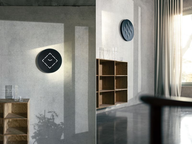 ClockClock 9 by Humans since 1982 is Wall Clock and Artwork 