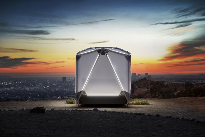 Jupe Unveils Flat-pack Prefab Shelter that can be Placed Anywhere 