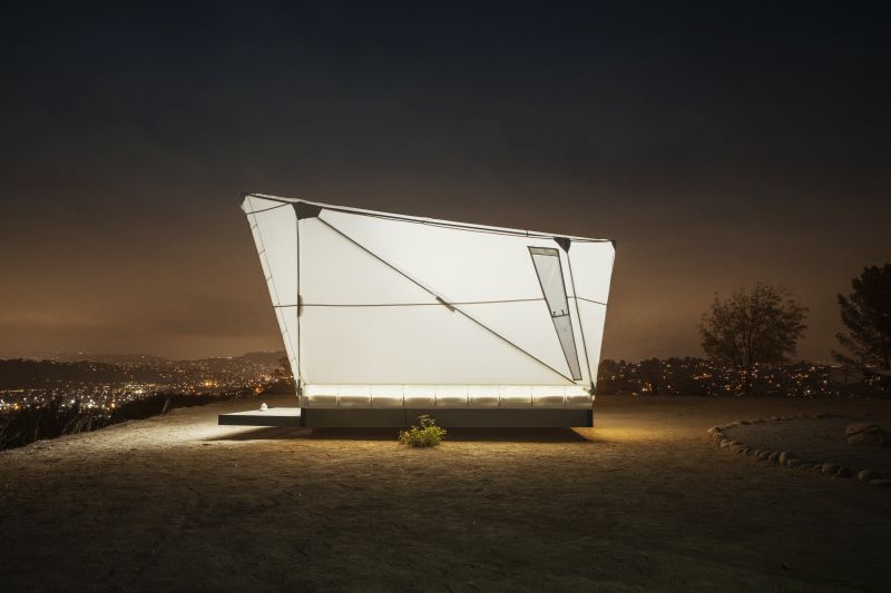 Jupe Unveils Flat-pack Prefab Shelter that can be Placed Anywhere 