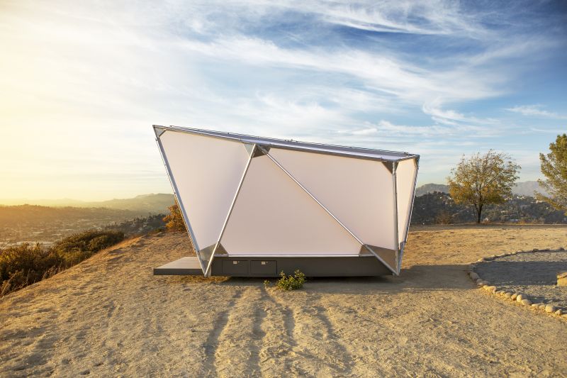 Jupe Unveils Flat-pack Prefab Shelter that can be Placed Anywhere 