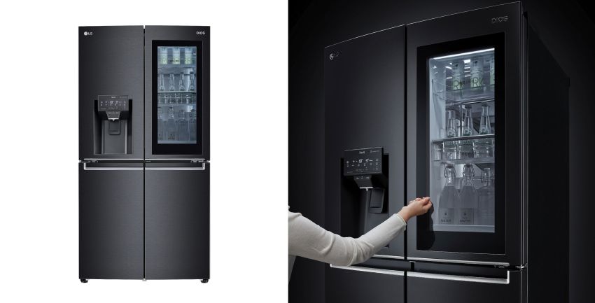 LG to Launch New InstaView Door-in-Door Refrigerators at CES 2021