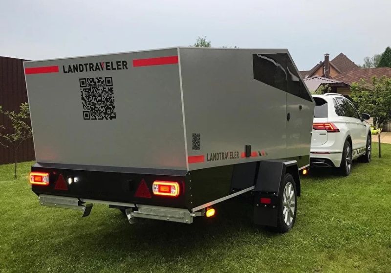 LandTraveler Camping Trailer is Perfect Companion to Tesla's Cybertruck