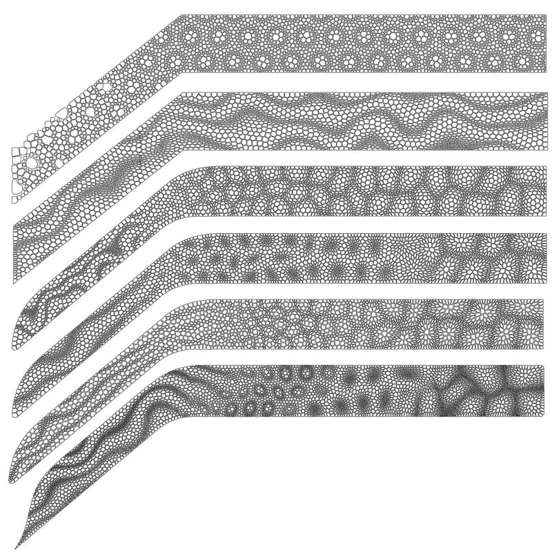 Nervous System Creates COROLLLARIA Staircase Railing Inspired by Plant Tissues