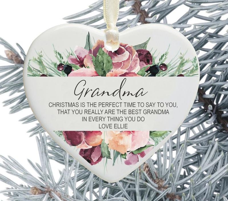 Personalized Holiday tree Decorations from Christmas Keepsake