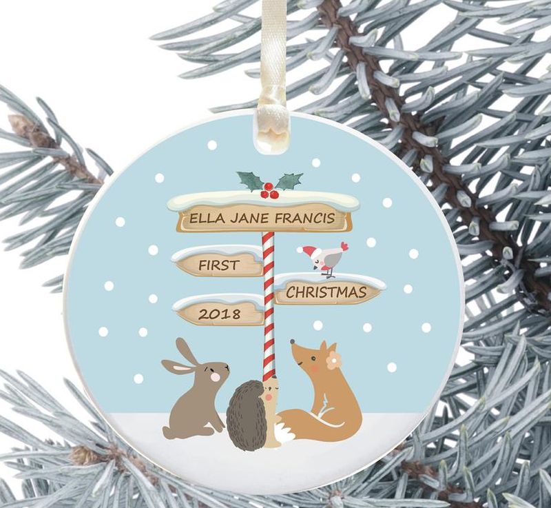 Personalized Holiday tree Decorations from Christmas Keepsake