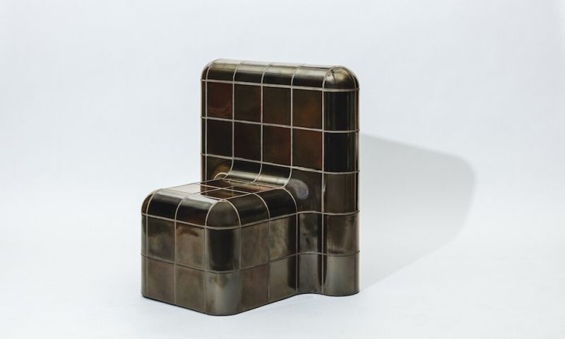 Max Lamb and Kwangho Lee Design Experimental Furniture from Tajimi Tiles 