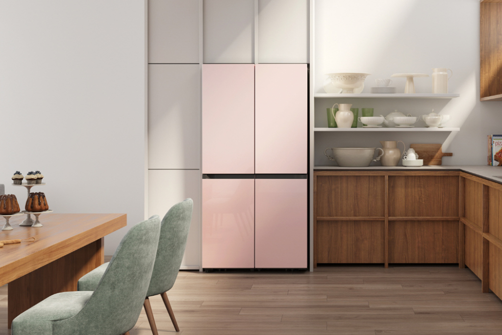 Samsung Bespoke Refrigerator Lets You Choose Colors Materials