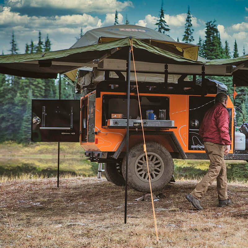 Switchback Teardrop Trailer is Designed for Toughest Off-Road Adventures