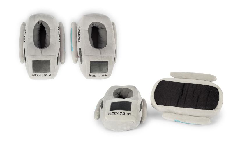 Ukonic Launches The Next gen Shuttlecraft Slippers for Star Trek Fans