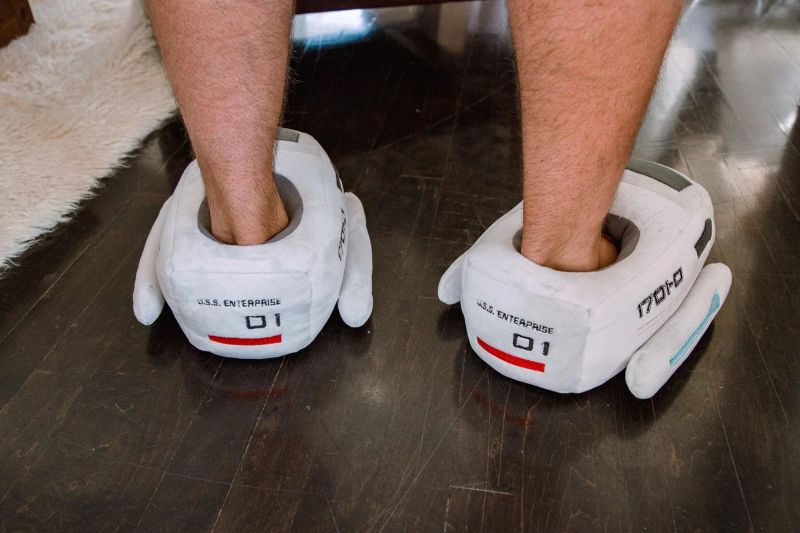 Ukonic Launches The Next gen Shuttlecraft Slippers for Star Trek Fans