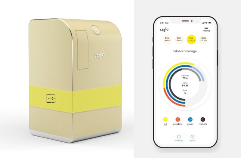 Lasso Smart Device Allows Closed-Loop Recycling at Home