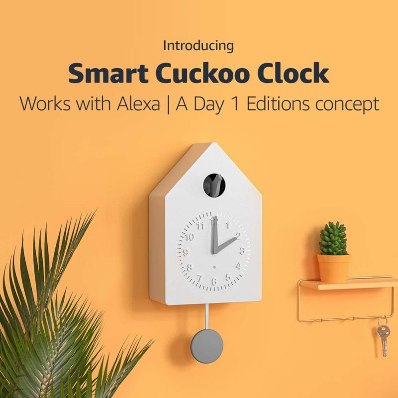 Amazon Plans to Create a Smart Cuckoo Clock for You