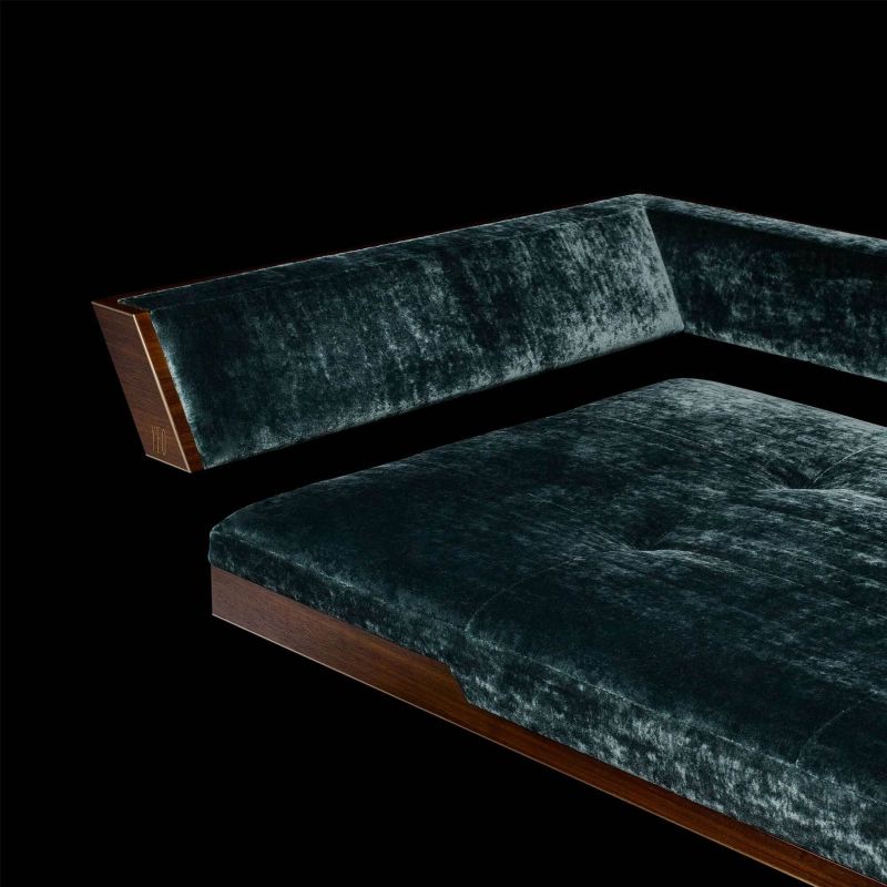 Bespoke Daybed by David Linley in Collaboration with Jonathan Yeo