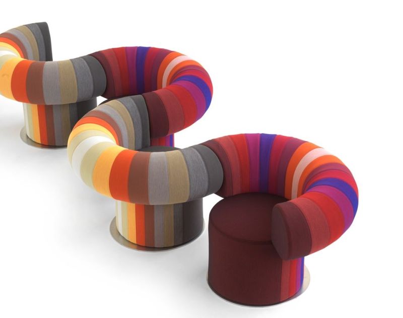 Big Talk Modular Lounge Chair Designed by Adam Goodrum for Bla Station