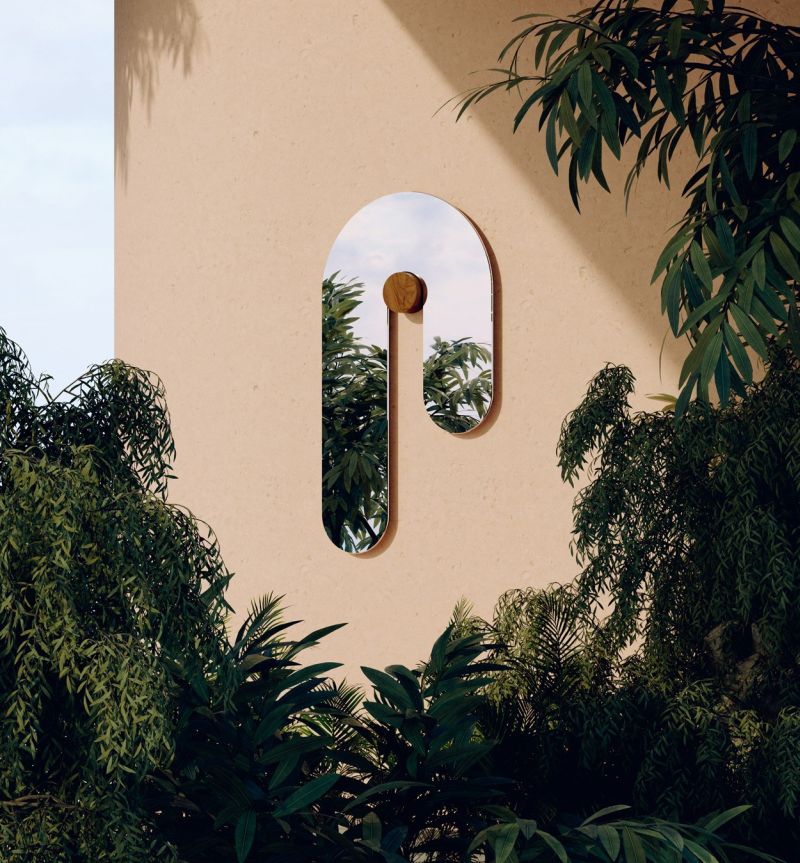 Bower Studios’ Creatively Shaped Melt Mirrors are Real Statement Pieces 