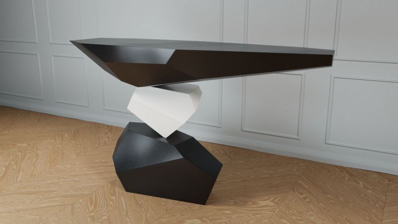 Duffy London New Serenity Console Table Appears to Defy Gravity 