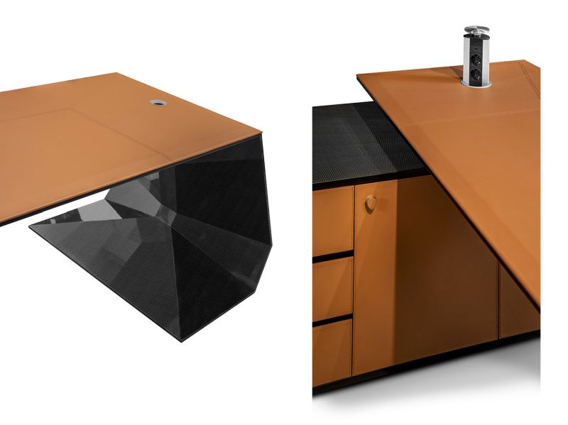 GT Supercarbon Office Furniture Collection by Tonino Lamborghini 