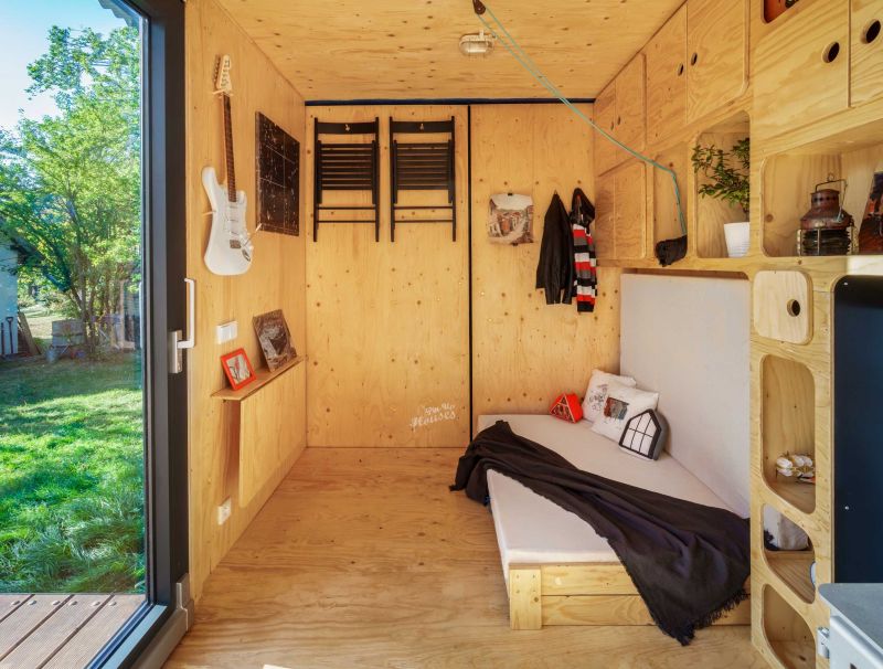 Gaia Self-Sufficient Shipping Container Home from Pin-Up Houses