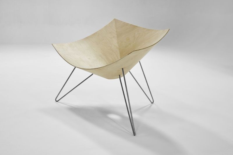 Patkau Architects Design Twist Chair for Nienkämper 