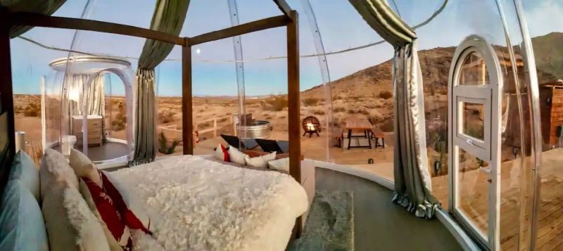 This Bubble Tent in Joshua Tree, California is Perfect for Stargazing 