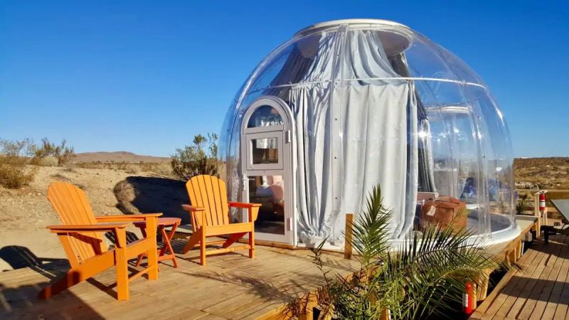 This Bubble Tent in Joshua Tree, California is Perfect for Stargazing 