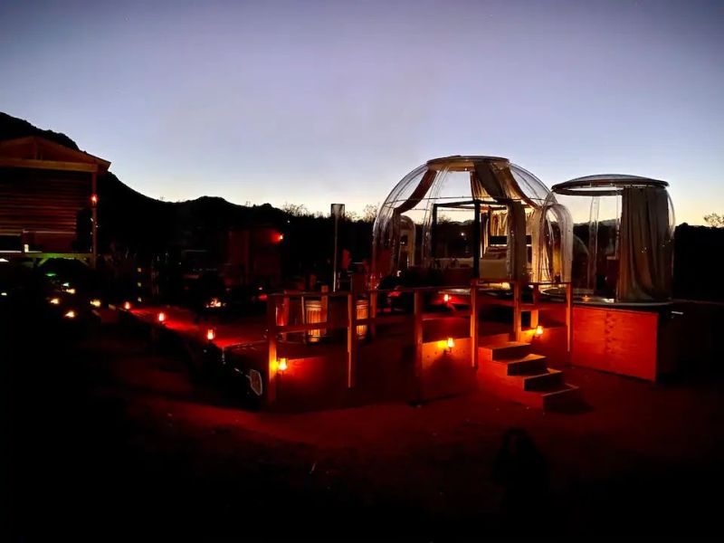 This Bubble Tent in Joshua Tree, California is Perfect for Stargazing 