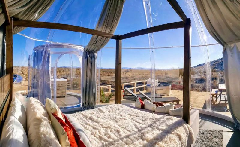 This Bubble Tent in Joshua Tree, California is Perfect for Stargazing 