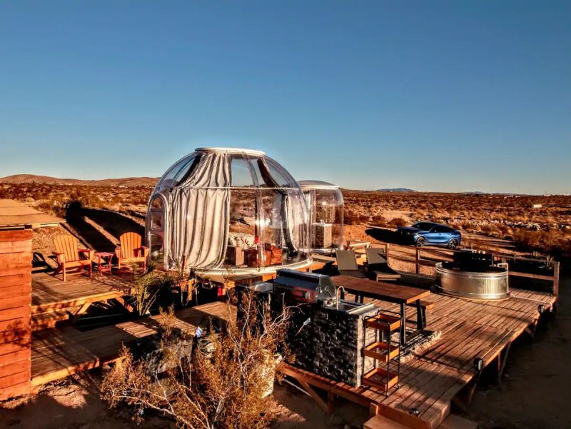 This Bubble Tent in Joshua Tree, California is Perfect for Stargazing 