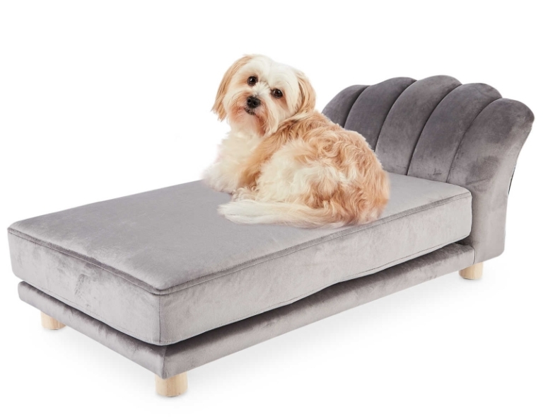 Aldi's Stylish Scalloped Pet Chair and Bed is Just What Your Pet Needs