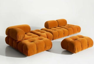 B&B Italia Re-Issues Camaleonda Modular Sofa by Mario Bellini