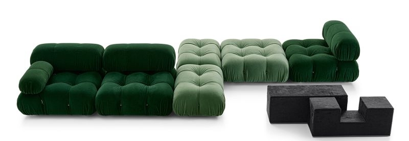 B&B Italia Re-Issues Camaleonda Modular Sofa by Mario Bellini