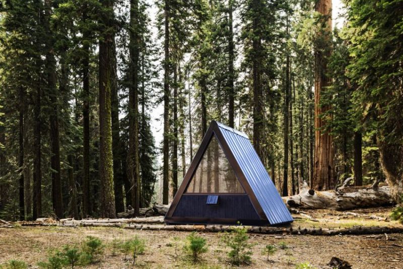 Bivvi A-Frame Cabins are Designed to be Placed in any Landscape 