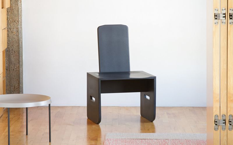 EVOLVE Flat-Pack Chair is made of 100-Percent Recycled and Recyclable Plastic