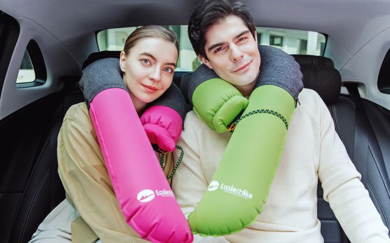 EasierHike Alpha Neck Pillow Comes with Phone Holder