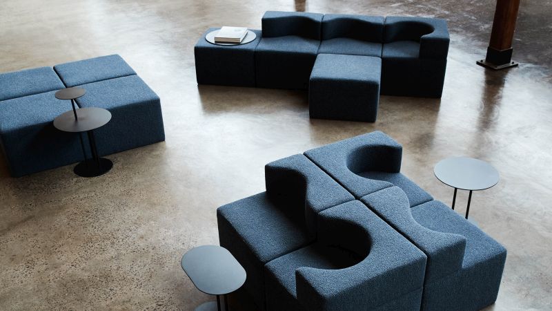 Soufflé Modular Sofa Bed Facilitates Work-From-Home