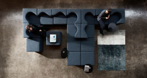 Soufflé Modular Sofa Bed Facilitates Work-From-Home