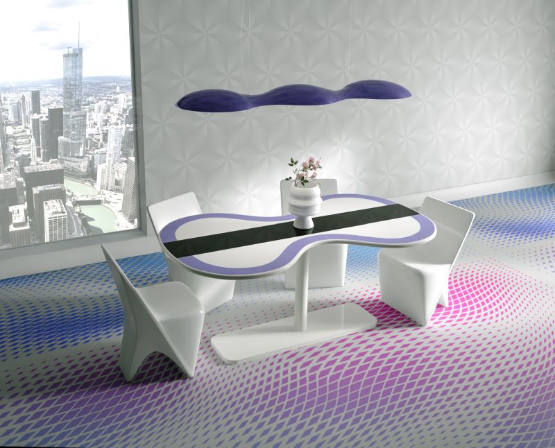 Karim Rashid Unveils New KIUSO Folding Table