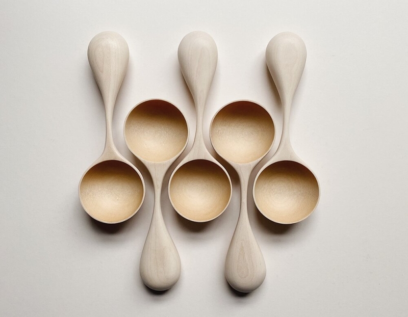 Luke Hope Creates Bespoke Wooden Tableware and Kitchen Utensils