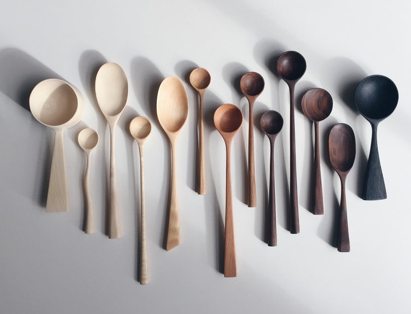 Luke Hope Creates Bespoke Wooden Tableware and Kitchen Utensils