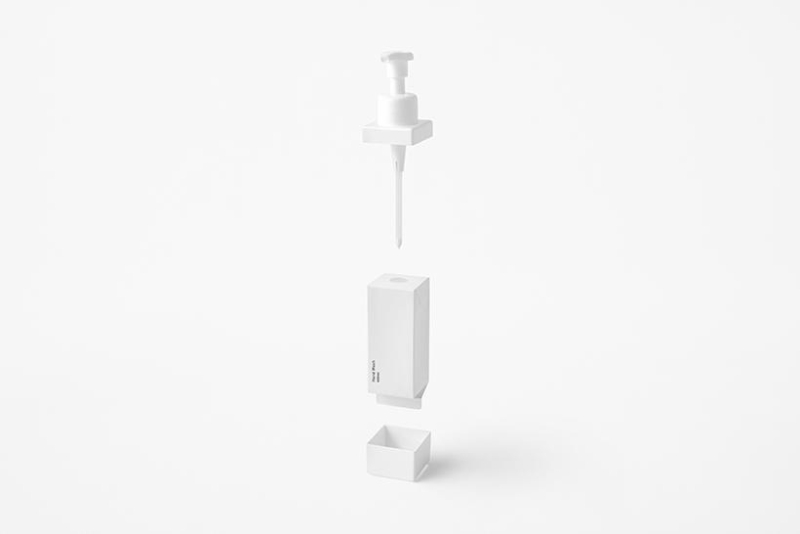 Nendo's paper carton dispenser is a good replacement for plastic bottles