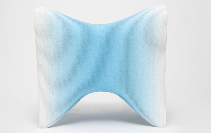 The 3D Printed Gradient Furniture Collection is Vienna-based designer Philipp Aduatz’s latest project developed in collaboration with Austrian manufacturer incremental3d