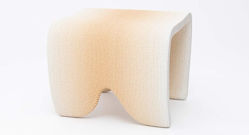 The 3D Printed Gradient Furniture Collection is Vienna-based designer Philipp Aduatz’s latest project developed in collaboration with Austrian manufacturer incremental3d