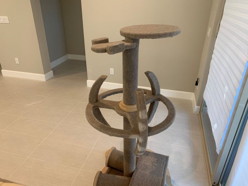 This Star Trek-Themed Cat Tower is Purrfectly Geeky