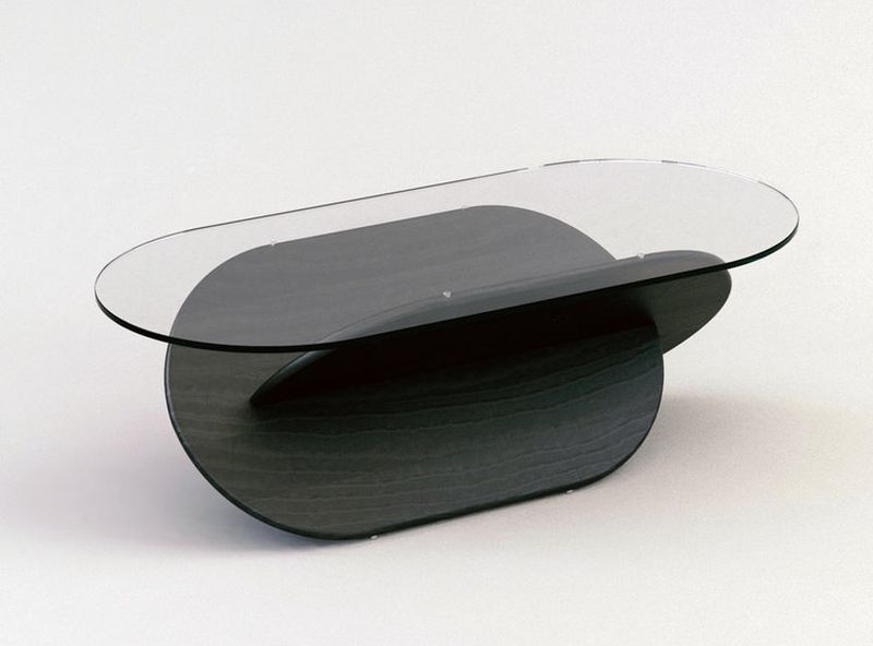 This Beautiful Coffee Table Features X-Shaped Base