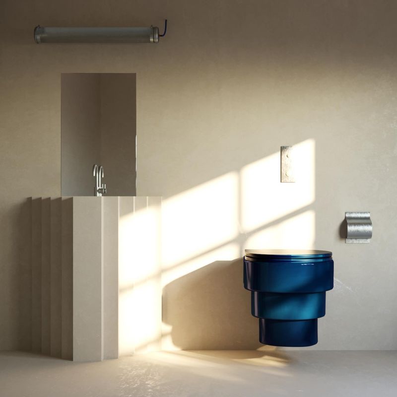 Trone Paris Re-Imagines Toilets with new Colorful Design 