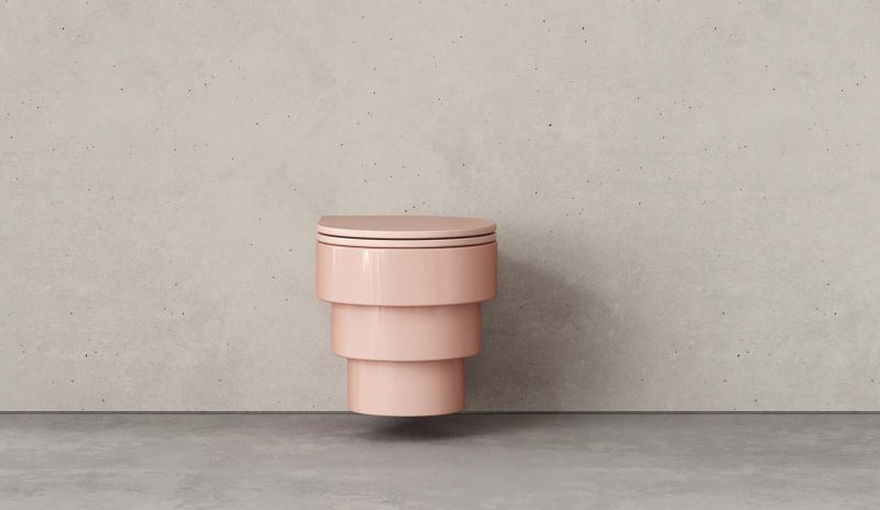 Trone Paris Re-Imagines Toilets with new Colorful Design 