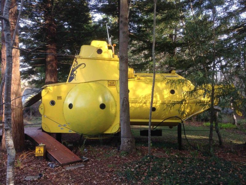 You can Book This Submarine-Themed Tiny House in New Zealand on Airbnb 