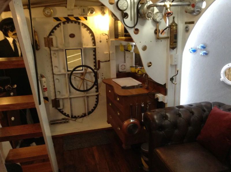 You can Book This Submarine-Themed Tiny House in New Zealand on Airbnb 